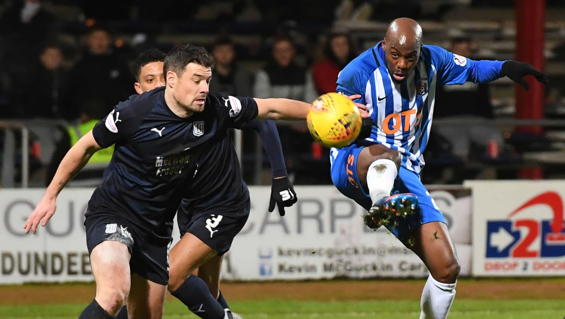 All Smiles For Mulumbu After Killie Return Kilmarnock FC