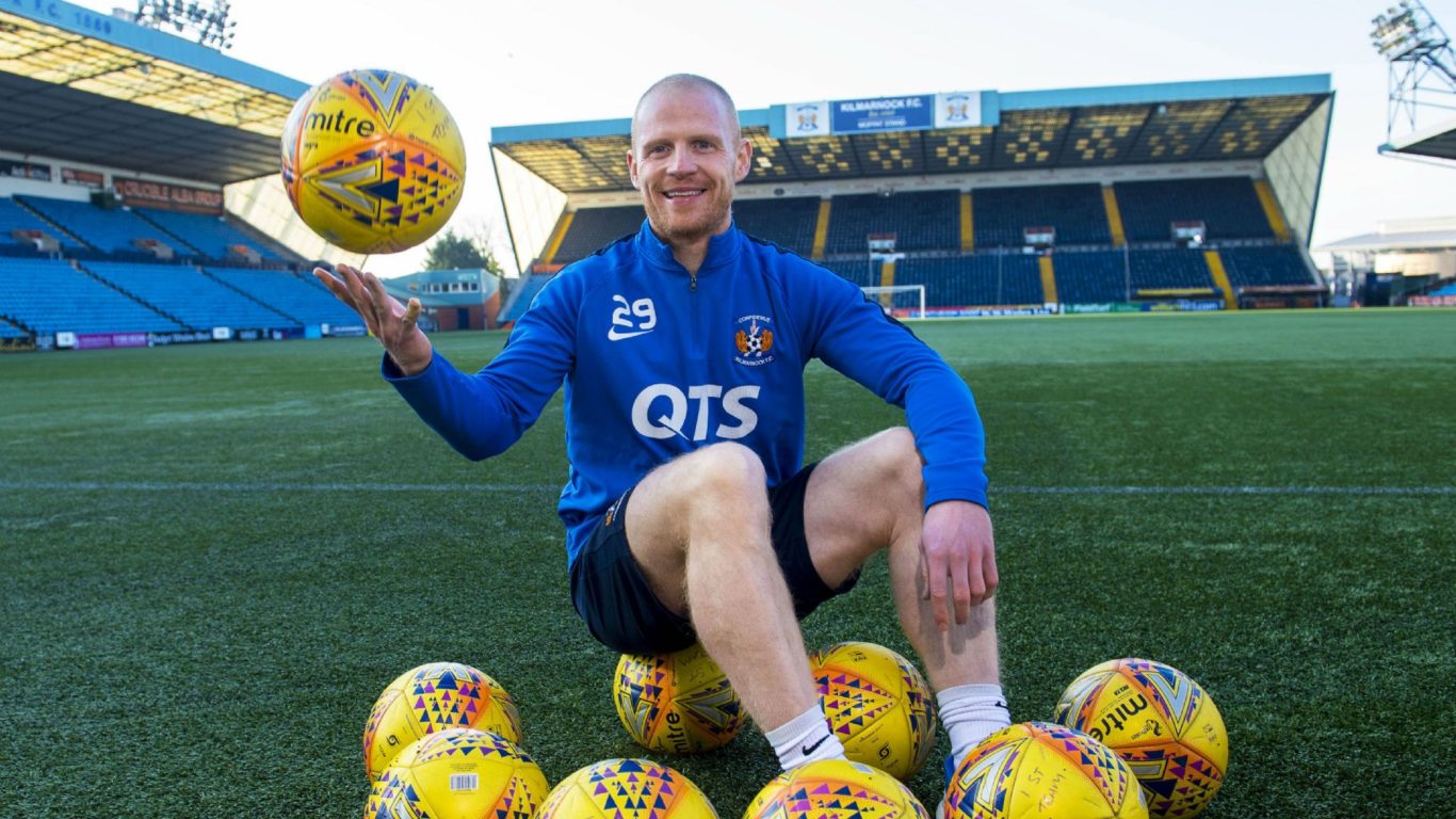 Chris Burke Signing new deal was easiest decision Kilmarnock FC