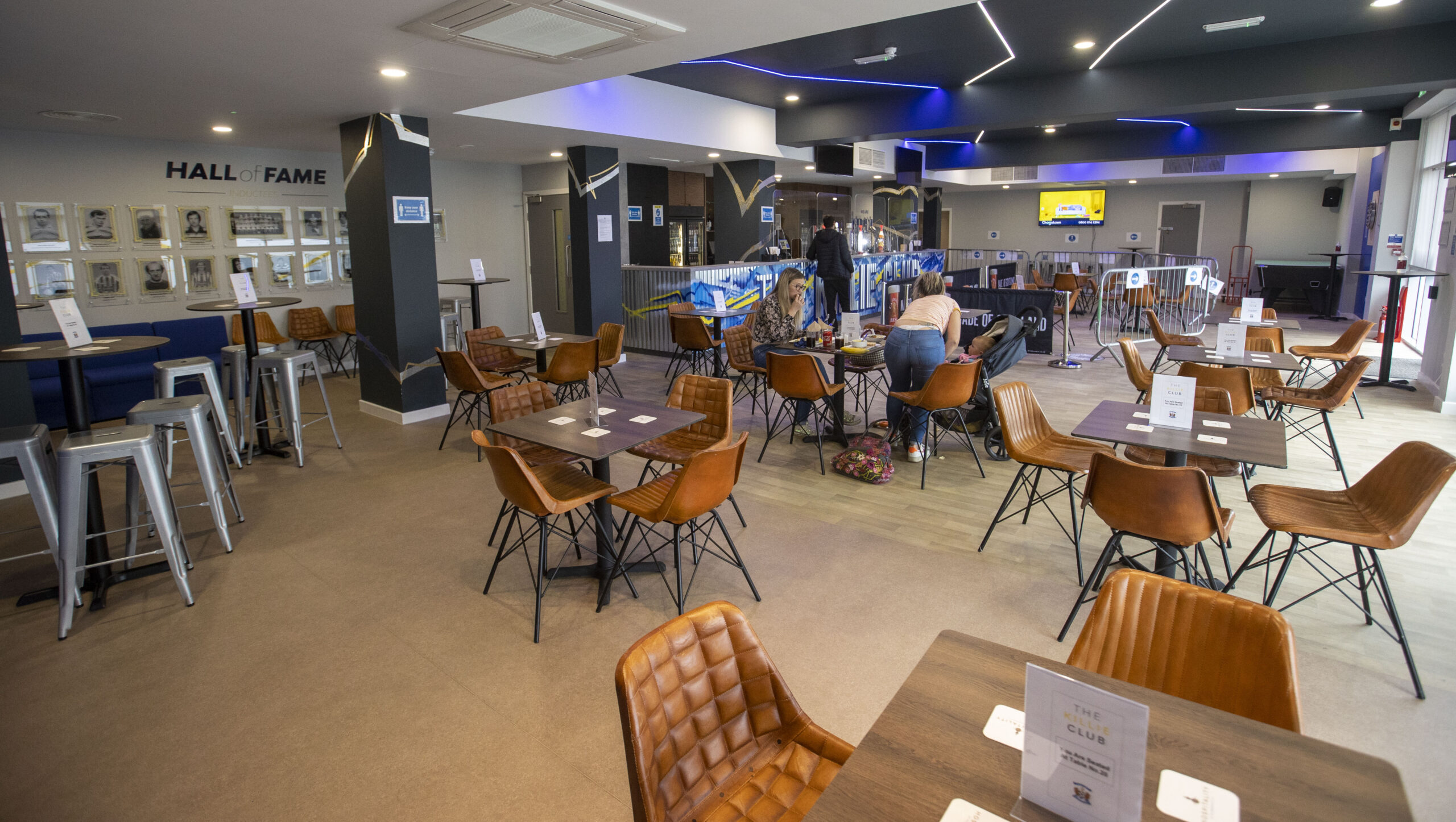 Takeaway favourites and coffee at Killie Club Kilmarnock FC