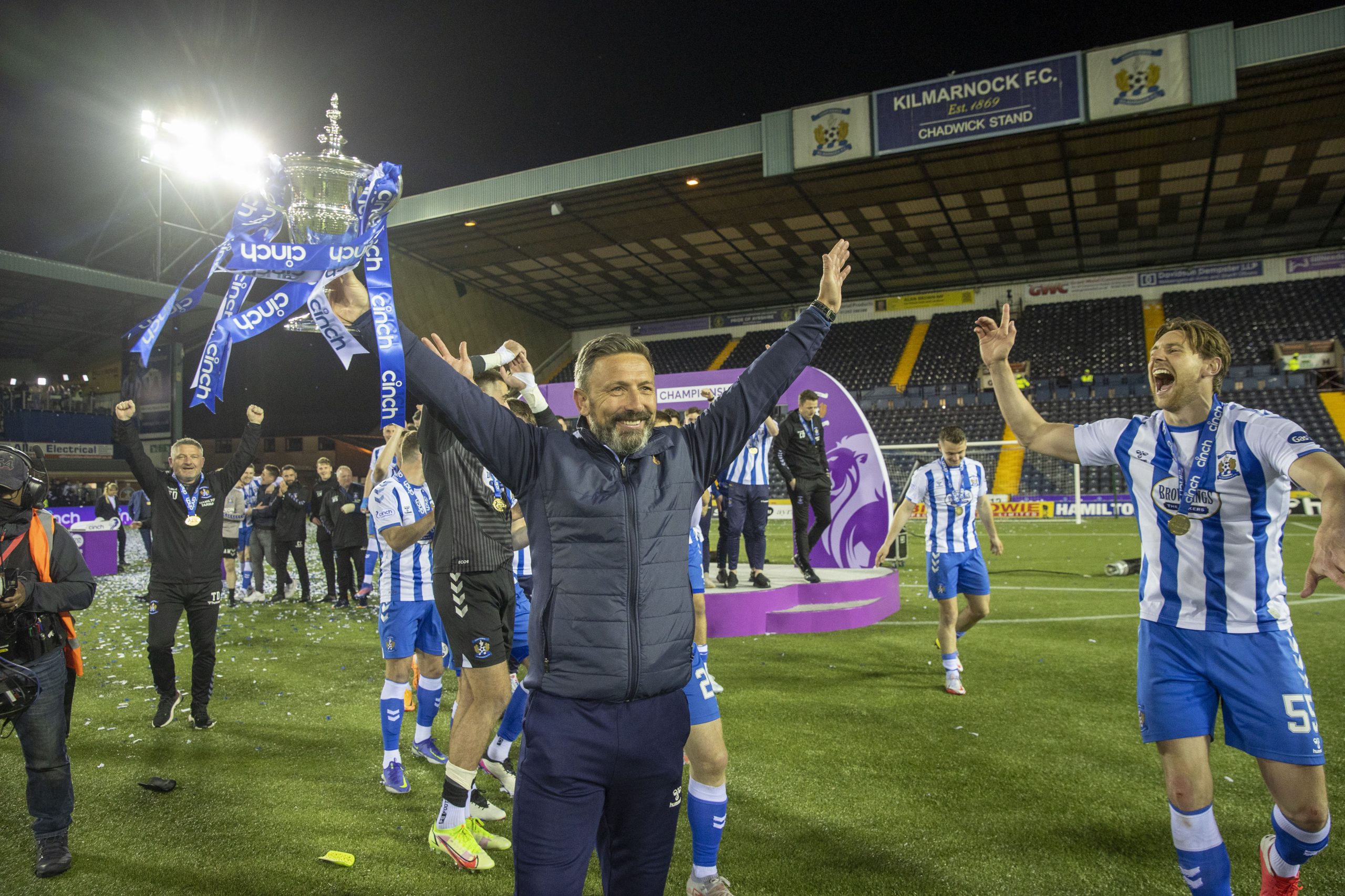 Derek McInnes hails Killie's title winners Kilmarnock FC