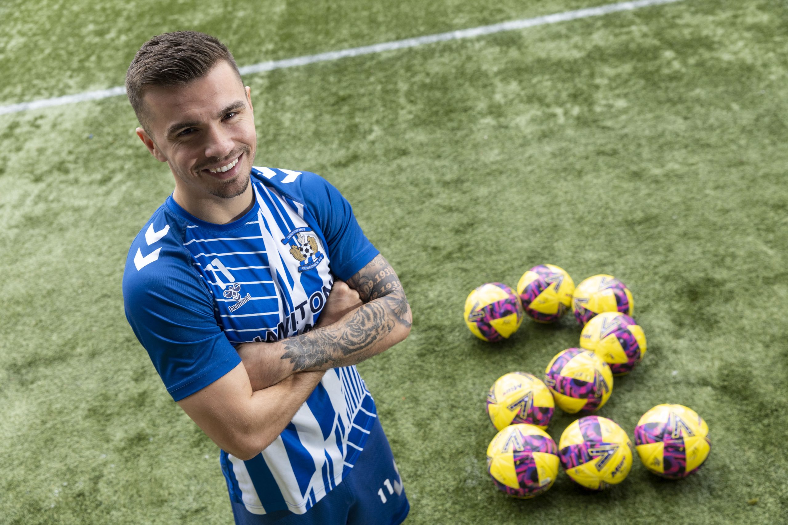 Danny Armstrong pens contract extension Kilmarnock FC