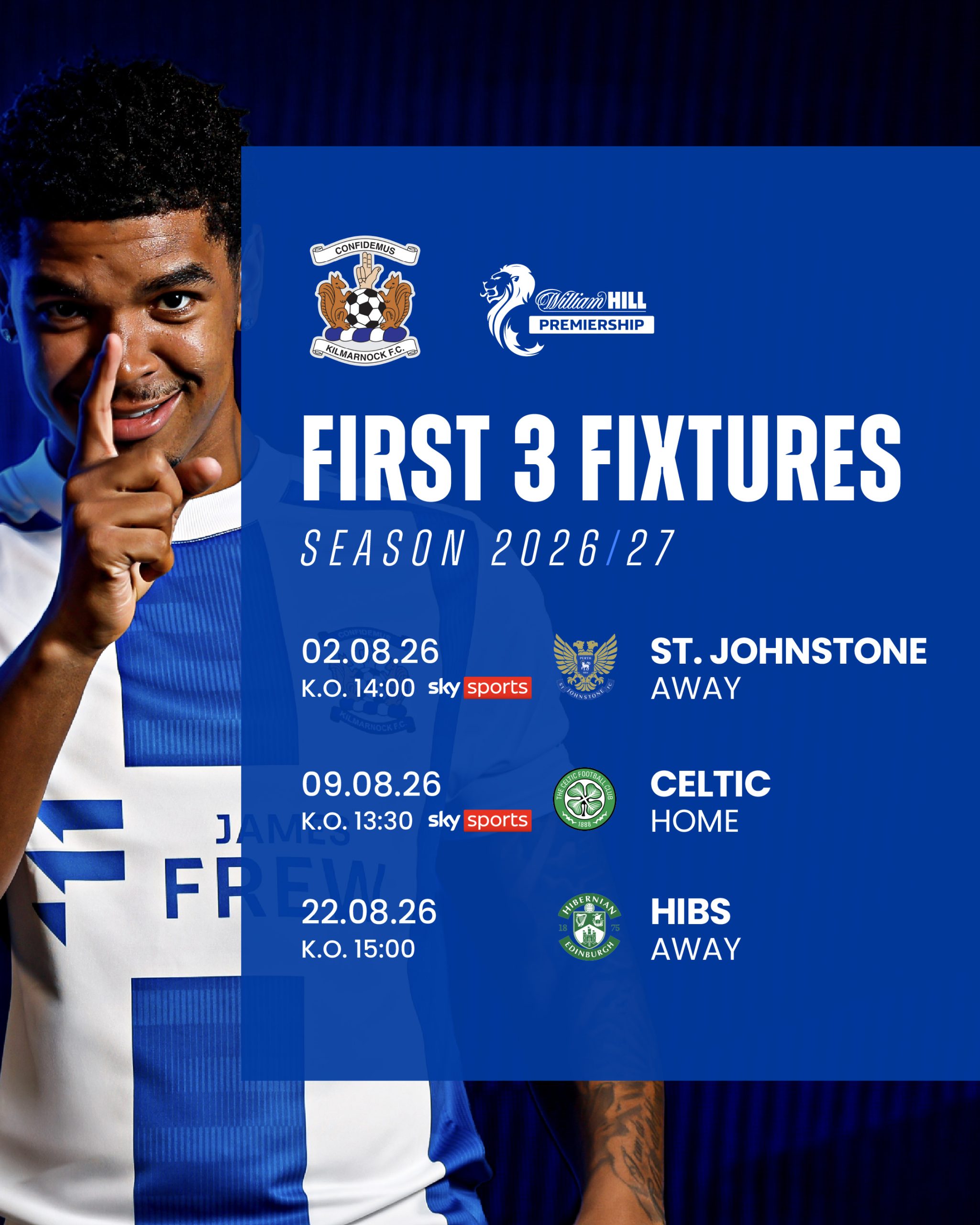 2026/27 Scottish Premiership fixtures in full
