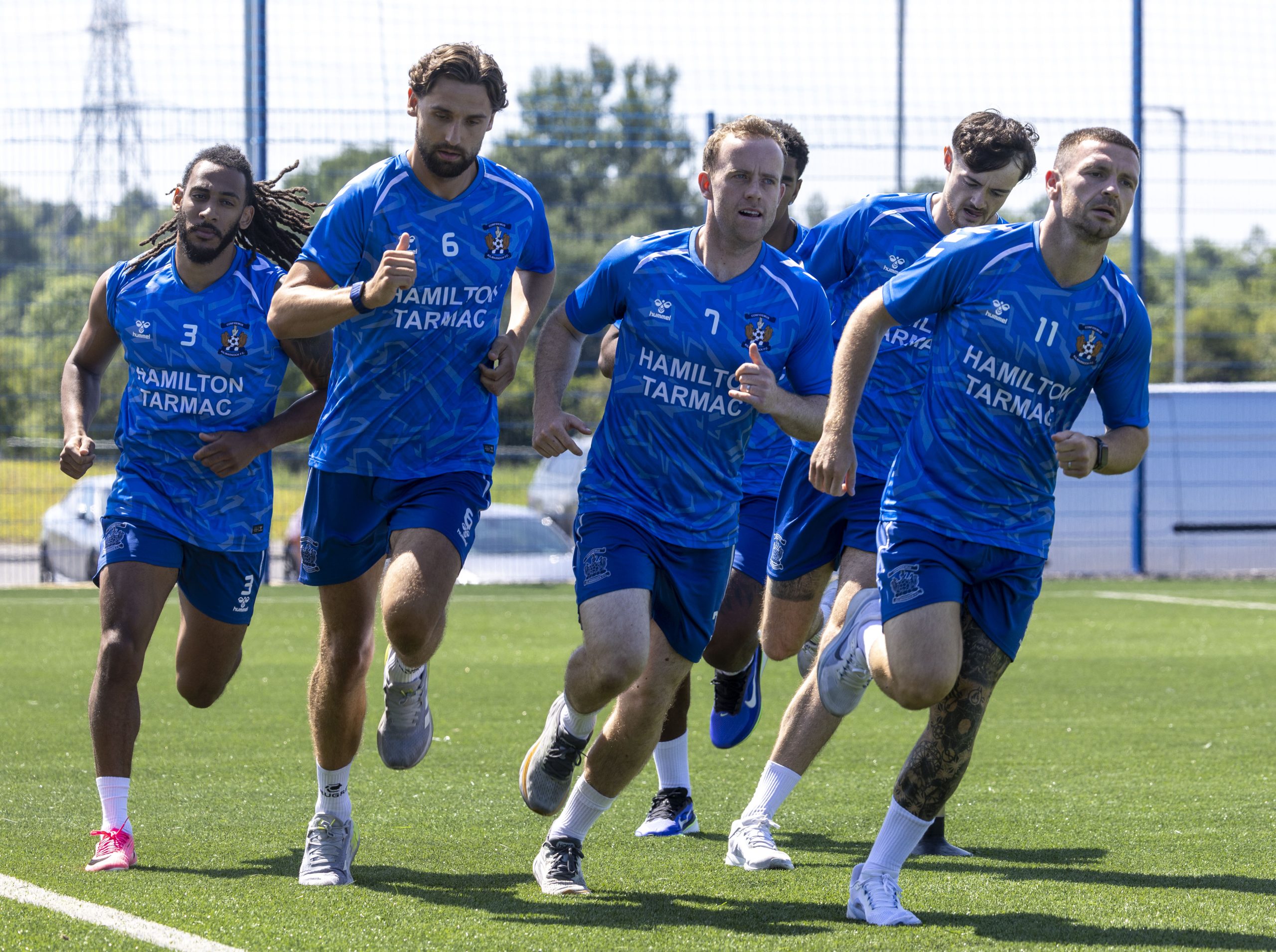 Training wear partnership with Hamilton Tarmac extended - Kilmarnock FC